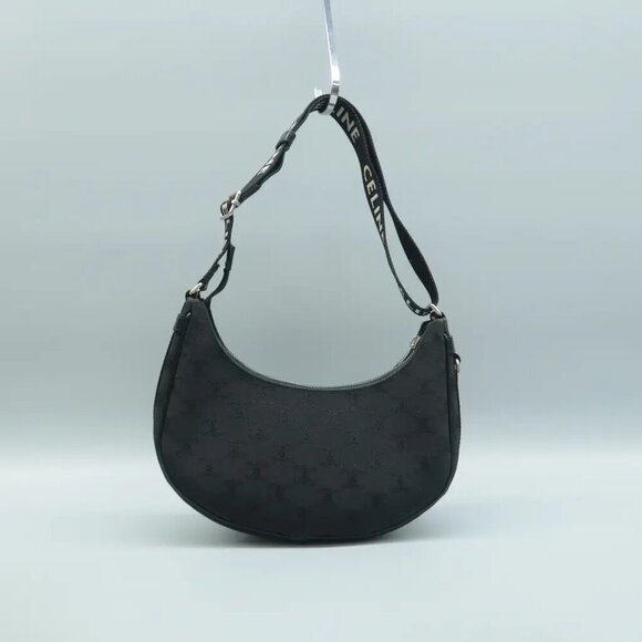 100% Authentic CELINE Ava Cloth Shoulder Bag 1595-10624 - Picture 2 of 12